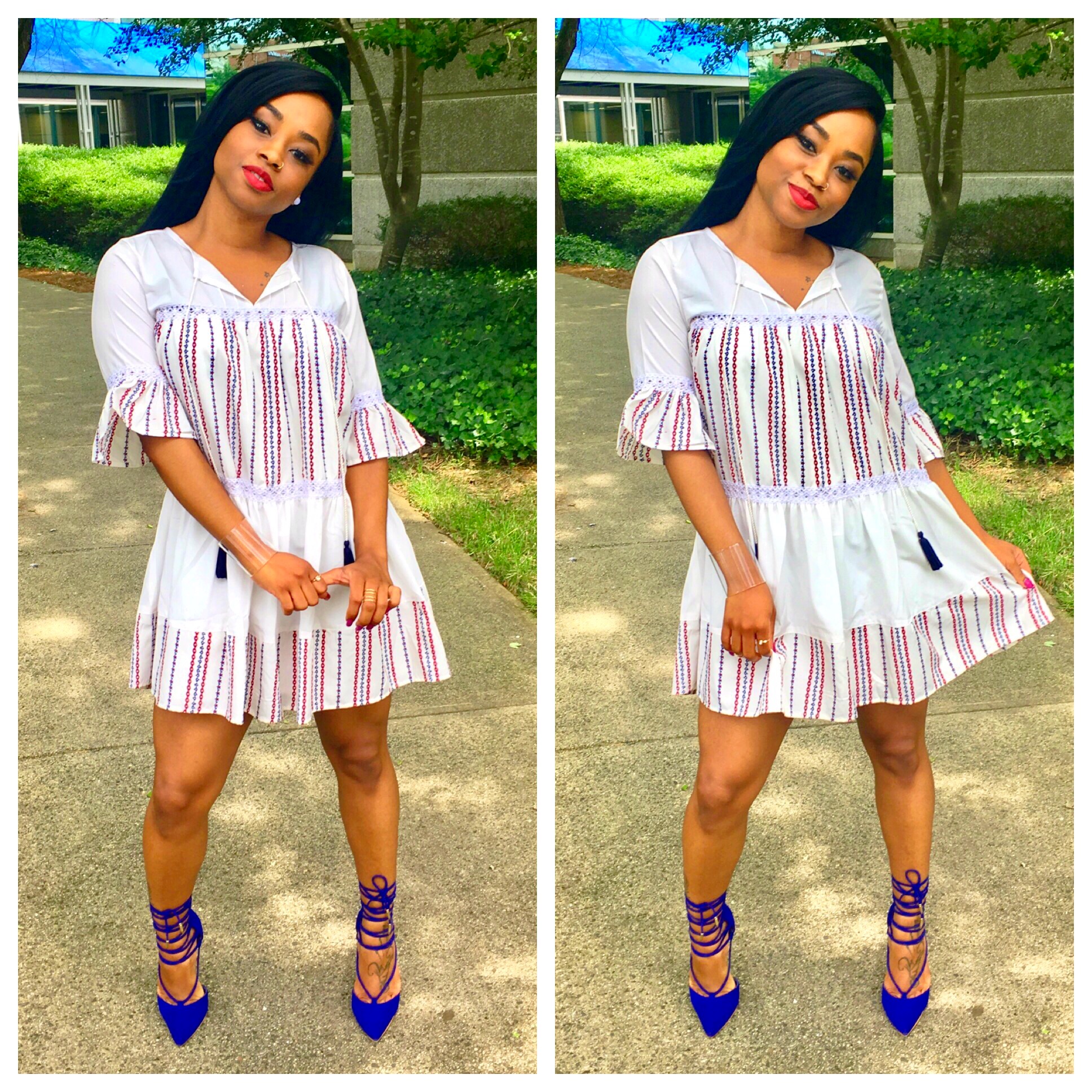 All American Girl in Red, White & Blue!??