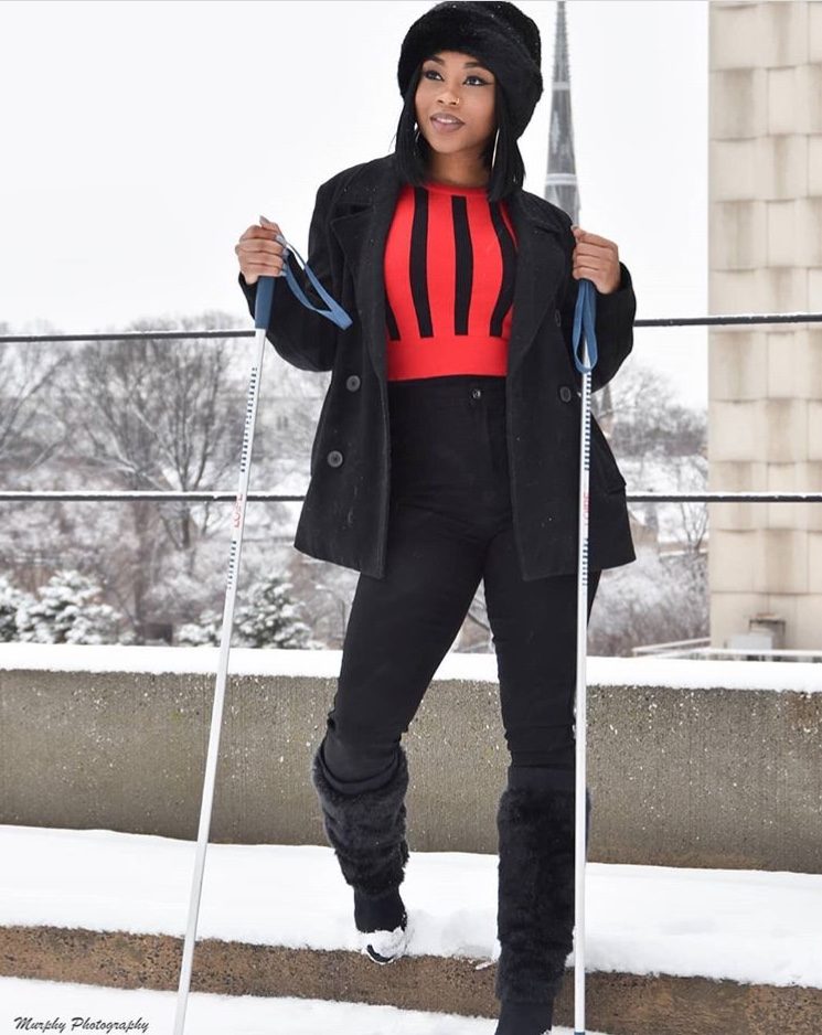 ‘S’ is for Snow, Sledding & SLAYING❄️