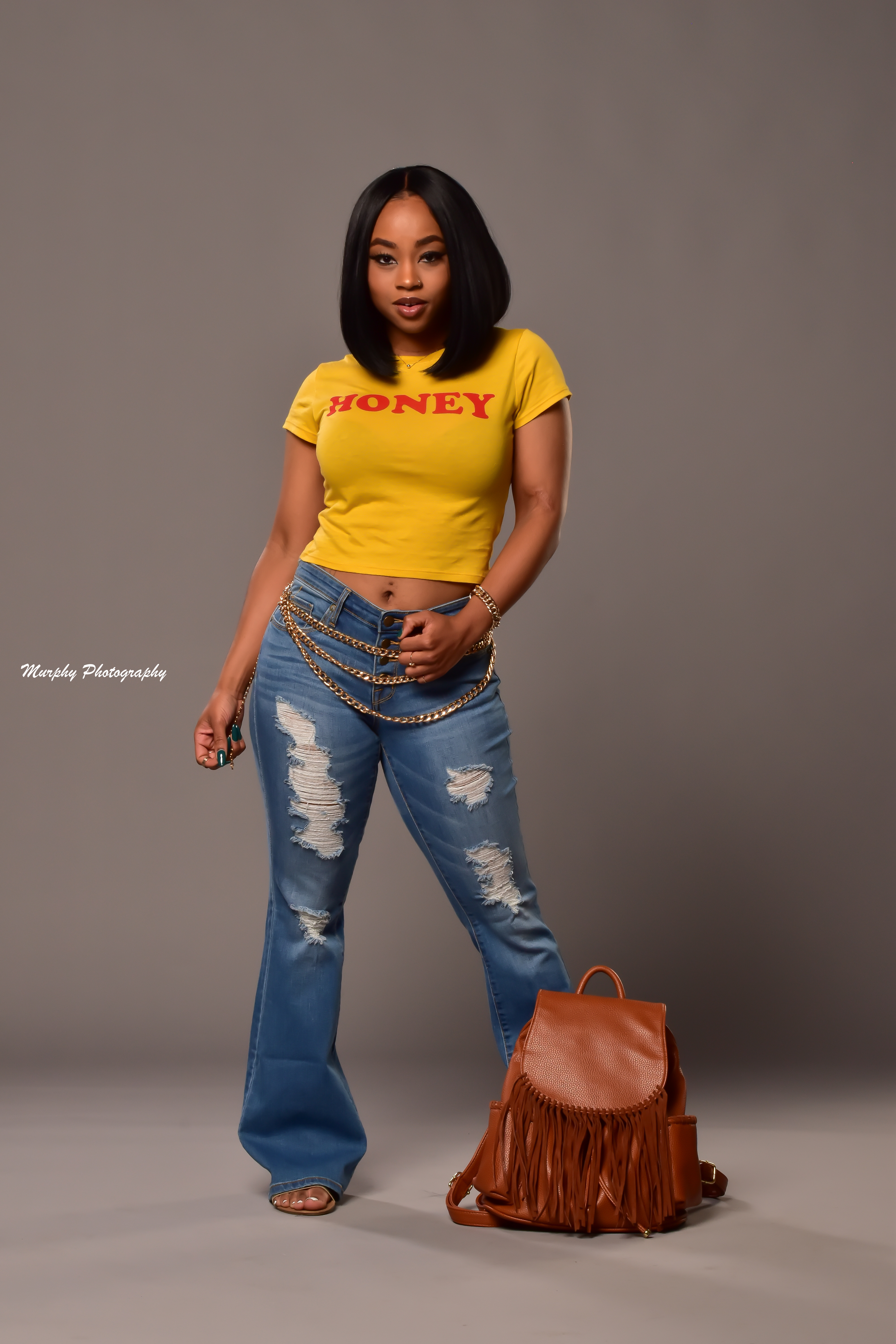 3 Mustard Stylish Looks Shot in Studio 110