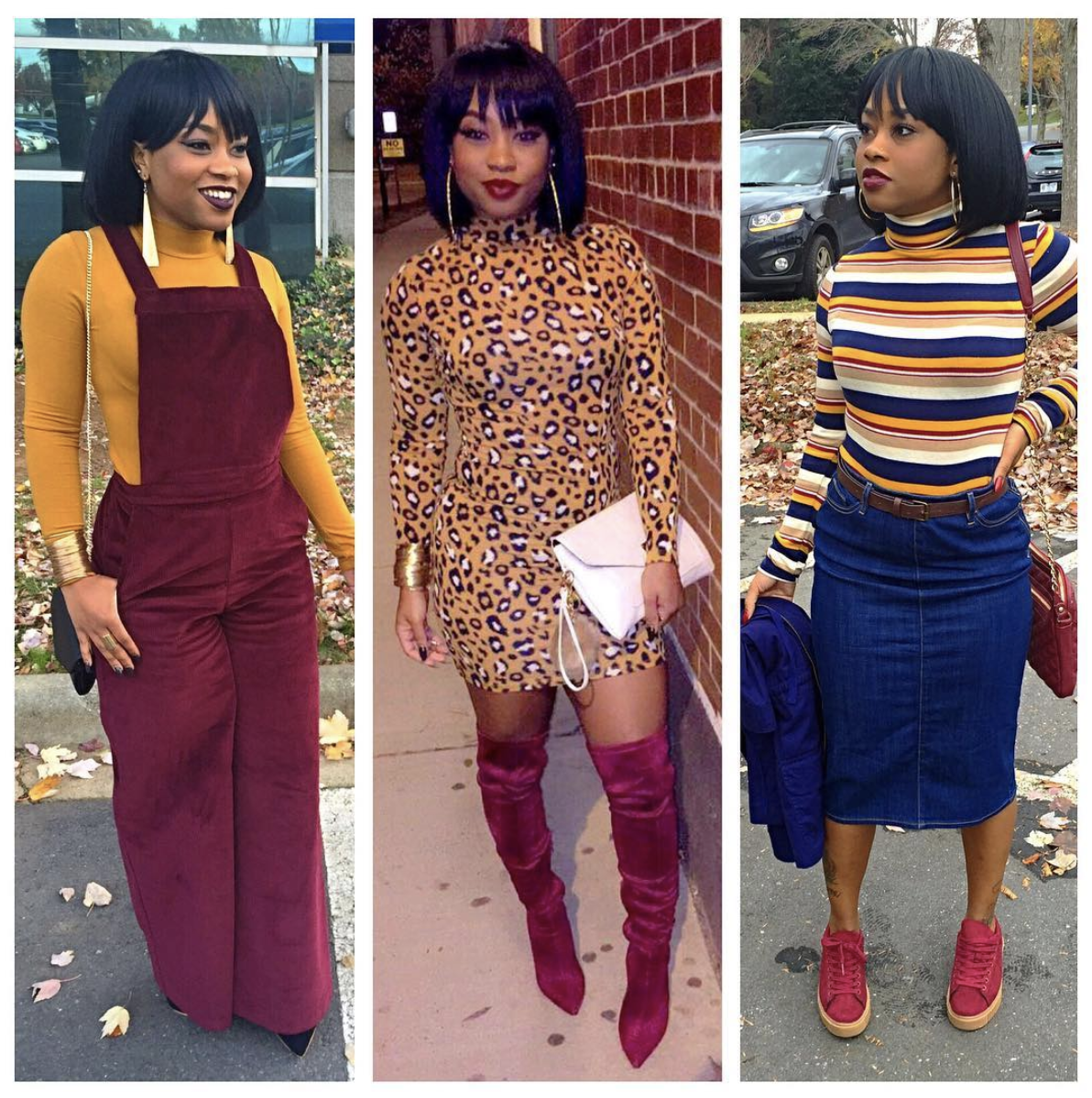 Double O’s Flashback Friday Fall Fashion Fits🍂