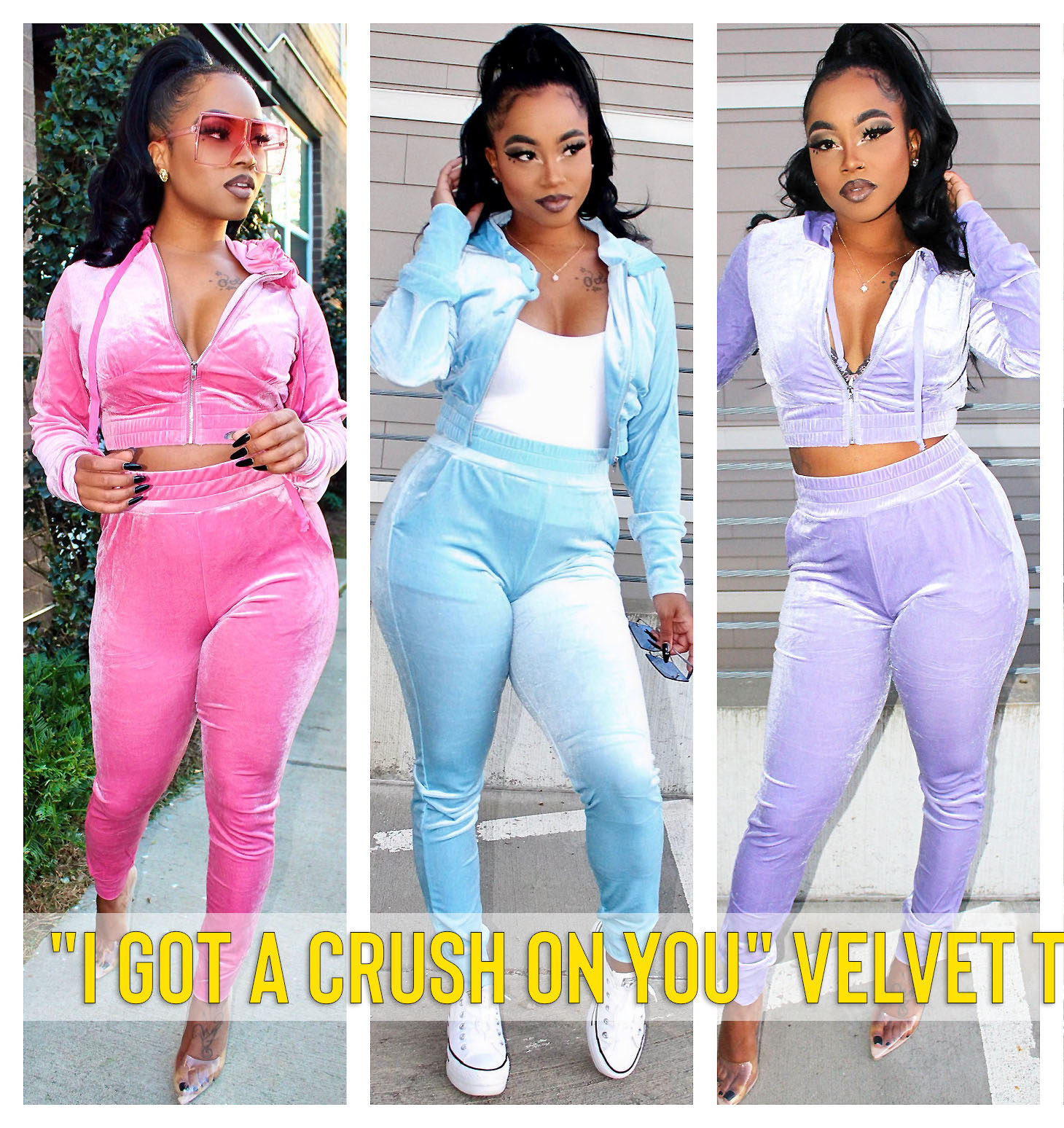 Velour Crush Sets: Casual Slay!