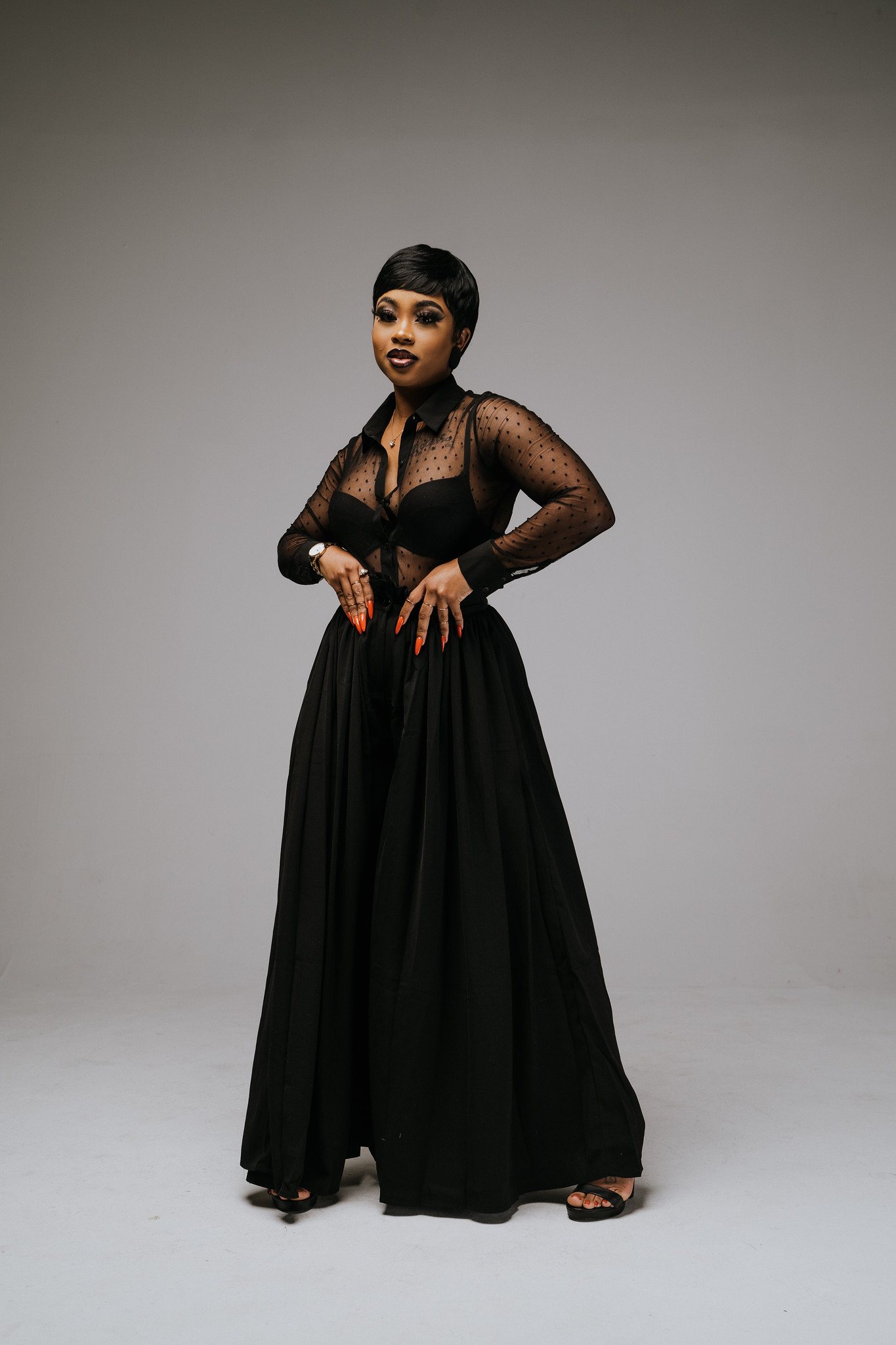 ALL BLACK CLASSIC Birthday Shoot | Part 2