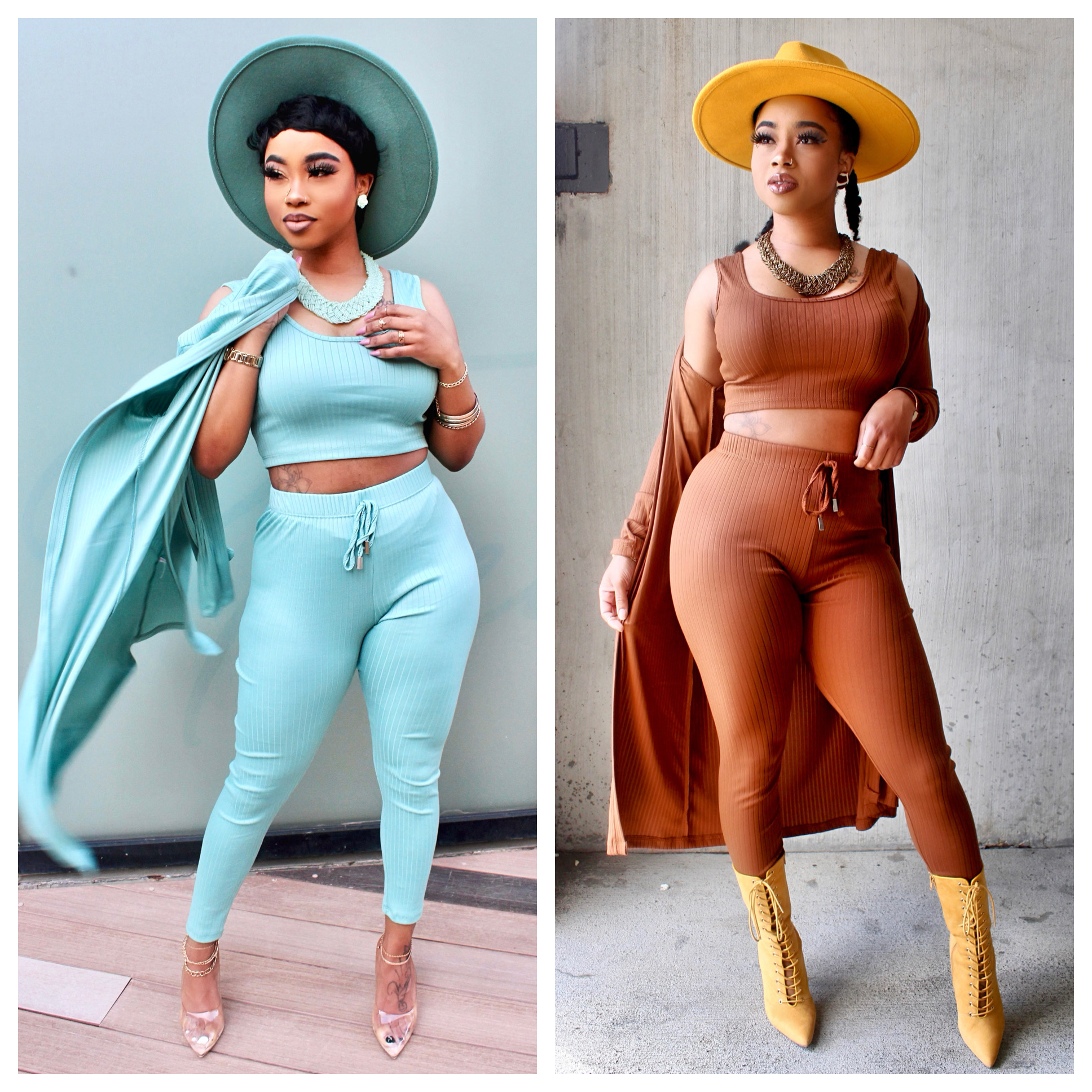 Slay Away in the Cardigan Sets #FedoraStyled