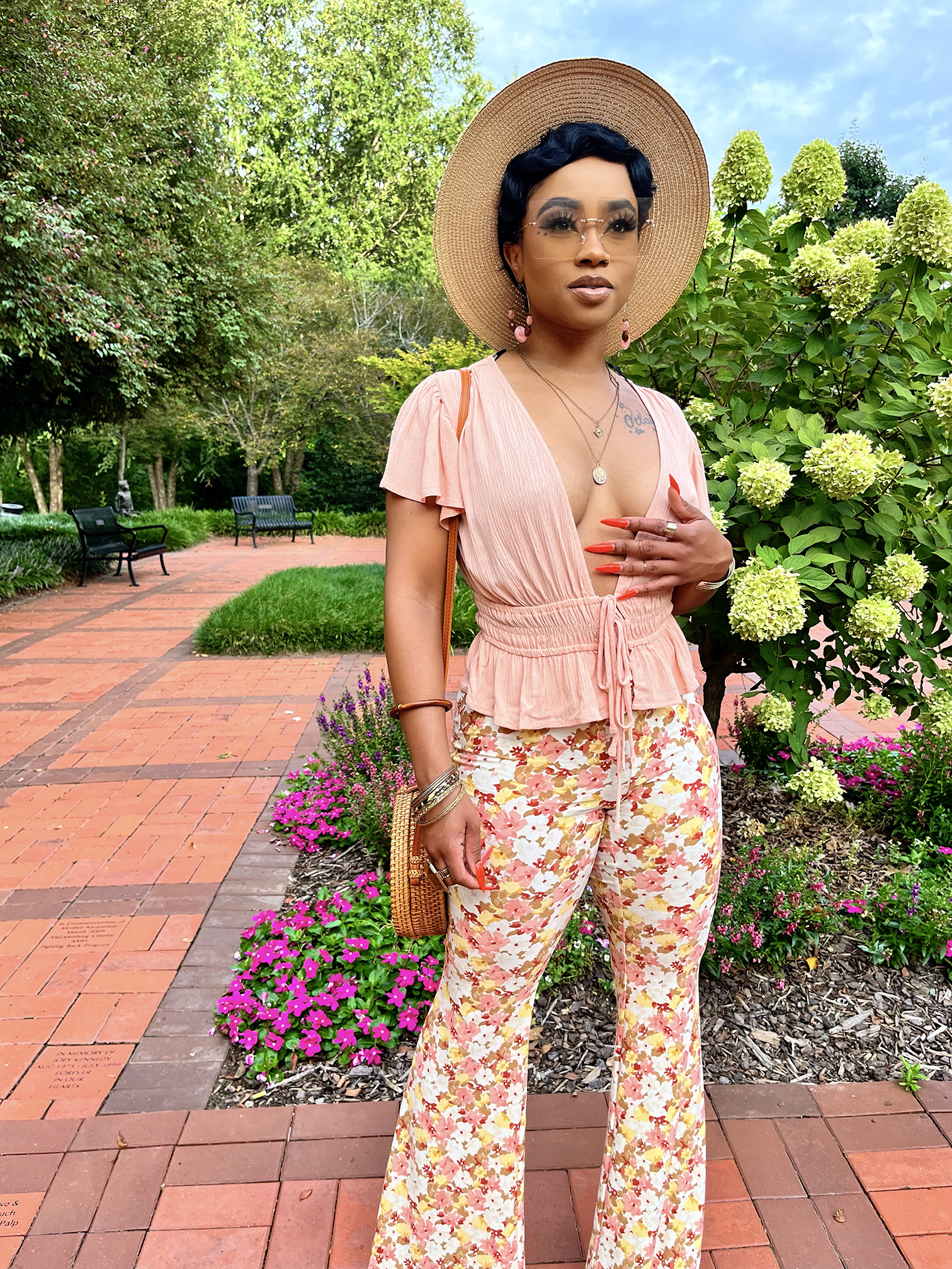 Floral Flared Fab Fav!