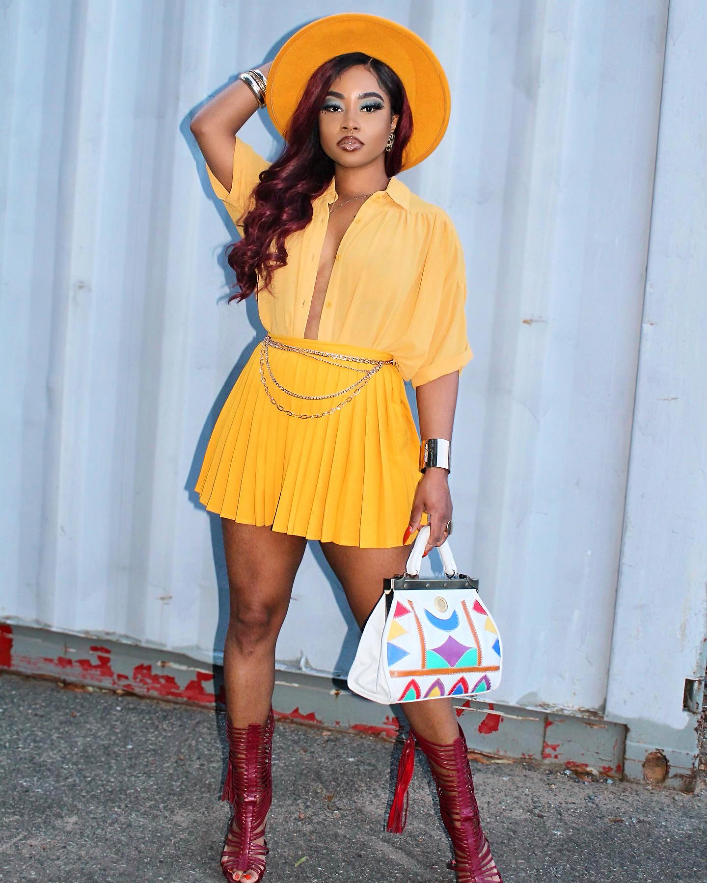 Mustard & Burgundy SZN HERE!!