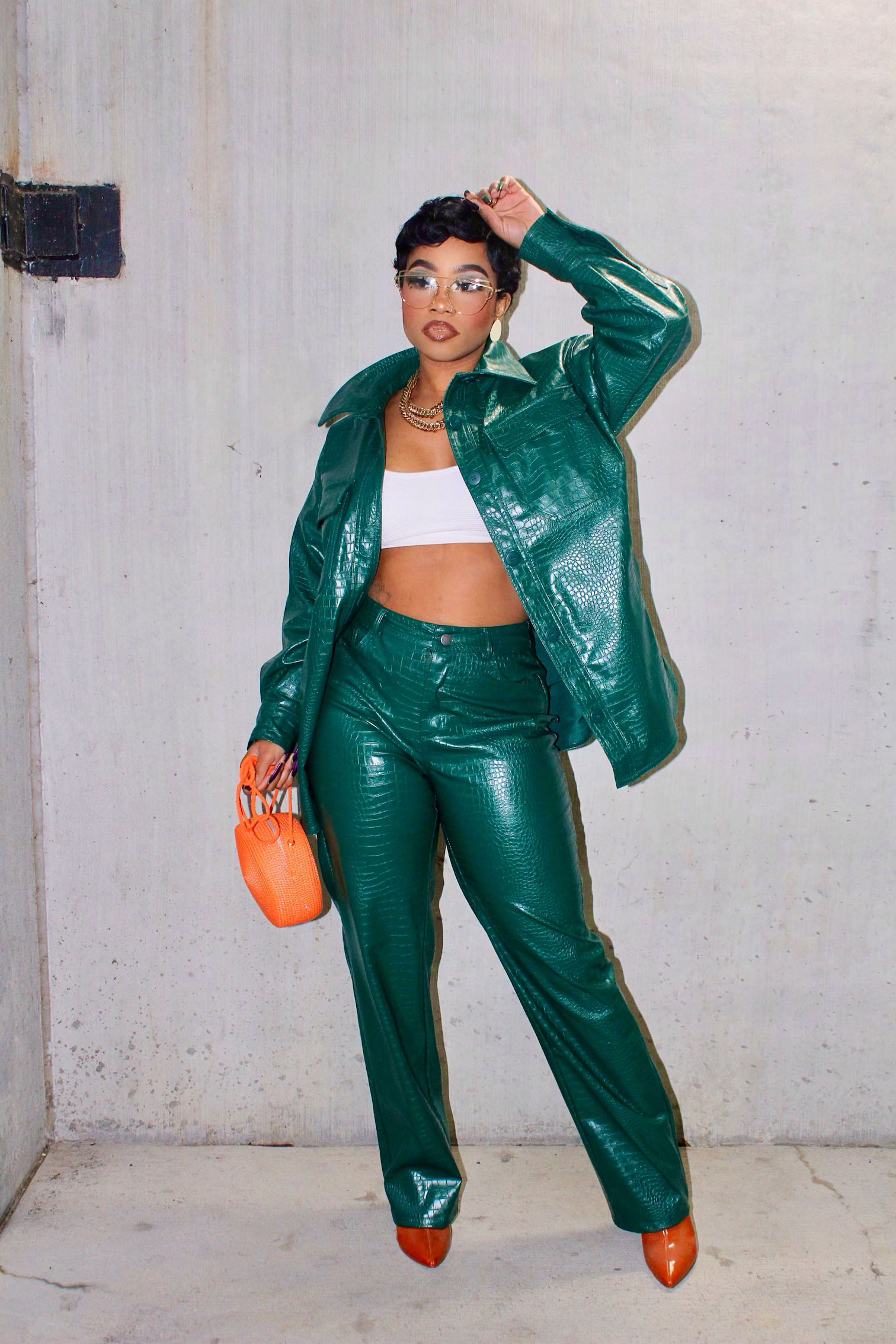 Green Croc Type of Slay!🐊🔥